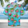 Flamingo Tropical Beach Summer 3D Hawaiian Shirt