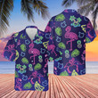 Flamingo Beautiful Tropical Light Beach Summer 3D Hawaiian Shirt