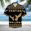 Hummingbird Tribal Pattern T1007 3D Hawaiian Shirt
