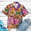 Owl Color T1007 3D Hawaiian Shirt