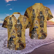 Beach Shirt Owl Vintage Hawaiian Aloha Shirts 3D Hawaiian Shirt