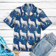 Blue Sky And Wolf H31756 Beach Summer 3D Hawaiian Shirt