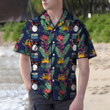 Tropical Drums Beach Summer 3D Hawaiian Shirt