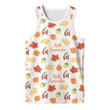 Hello September And Different Autumn Leaves 3D Men's Tank Top