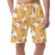 Pop Art Style With Cats And Sausage Can Be Custom Photo 3D Men's Shorts