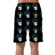 Succulent And Human Skull On Black Background Can Be Custom Photo 3D Men's Shorts