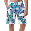 Theme Colorful Blue Butterflies Faded Away Can Be Custom Photo 3D Men's Shorts