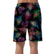 Theme Colorful Peacock Feathers And Flying Butterflies Can Be Custom Photo 3D Men's Shorts
