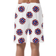 Sign Of Peace With The Flag Of America Pattern Can Be Custom Photo 3D Men's Shorts