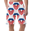 The Shield Superhero At The Style Of American Flag Can Be Custom Photo 3D Men's Shorts
