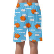 Summer Day With Hot Sun And Cloud Can Be Custom Photo 3D Men's Shorts