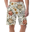 Rose Petunia Wildflowers Beautiful Fabric Blooming Design Can Be Custom Photo 3D Men's Shorts