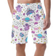 Space Elements Cute Astronauts Stars And Rockets Pattern Can Be Custom Photo 3D Men's Shorts
