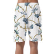 Spring Theme Golden Chain With Butterflies Can Be Custom Photo 3D Men's Shorts