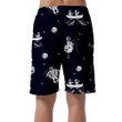 Space Background Design Astronauts Swim In A Canoe Can Be Custom Photo 3D Men's Shorts