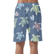 Sea Life Mustard Turtle And Jungle Can Be Custom Photo 3D Men's Shorts