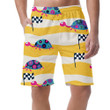 Race Competition With Cute Different Turtles Can Be Custom Photo 3D Men's Shorts