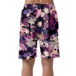 The Gifts Of Nature Theme With Purple Autumn Leaves Can Be Custom Photo 3D Men's Shorts