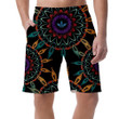 Tapestry Round Floral Abstract Mandala Motif Can Be Custom Photo 3D Men's Shorts