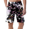 Theme Butterfly With Engraved Flowers And Watercolor Spots Can Be Custom Photo 3D Men's Shorts
