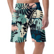 Retro Style Exotic Tropical Plants Shadow Pattern Can Be Custom Photo 3D Men's Shorts