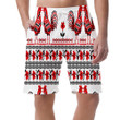 Slavic Embroidery With Chicken Roosters And Flowers Can Be Custom Photo 3D Men's Shorts