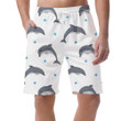 Sea Island With Palm Trees Boat And Turtles Can Be Custom Photo 3D Men's Shorts
