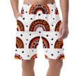 Tropical Style With Rainbow And Leopard Can Be Custom Photo 3D Men's Shorts