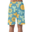 Theme Spring Summer Background With Flowers And Butterflies Can Be Custom Photo 3D Men's Shorts