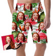Tropical Background With Exotic Plants And Flamingo Can Be Custom Photo 3D Men's Shorts