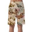 Theme Vintage With Rose Butterflies And Bicycles Can Be Custom Photo 3D Men's Shorts
