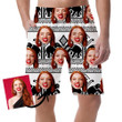 Traditional Indian Black And White Elephant Can Be Custom Photo 3D Men's Shorts