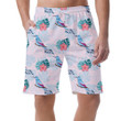 Tropical Birds With Flowers And Monstera Leaves Can Be Custom Photo 3D Men's Shorts