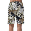 Tropical Leopard And Monstera Palm Leaves Can Be Custom Photo 3D Men's Shorts