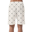 Tiny Dots Striped And Star On White Background Can Be Custom Photo 3D Men's Shorts