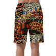 Traditional African And Wild Leopard Animal Skin Can Be Custom Photo 3D Men's Shorts