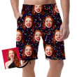 Tiny Stars Of The Celebration Of Independence Day Can Be Custom Photo 3D Men's Shorts