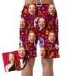 Traditional Mexican Sugar Skulls And Colorful Flowers Can Be Custom Photo 3D Men's Shorts