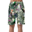 Tropical Birds Parrot Hoopoe Exotic Jungle Pattern Can Be Custom Photo 3D Men's Shorts