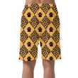 Wild African Leopard Background With Traces Can Be Custom Photo 3D Men's Shorts