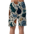 Trendy Colorful Of Shape And Brush With Leopard Can Be Custom Photo 3D Men's Shorts