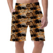 Vintage Chinese Snake Skin And Asian Dragons Can Be Custom Photo 3D Men's Shorts