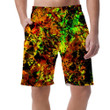Triangles Crystals And Wavy Lines Psychedelic Style Design Can Be Custom Photo 3D Men's Shorts