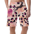 Wild African Animals Modern Leopard And Exotic Jungle Can Be Custom Photo 3D Men's Shorts