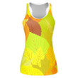Many Layers Of Autumn Leaves Collection Theme Print 3D Women's Tank Top