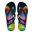 Colorful Elephant Design Impressive Flip Flops For Men And Women