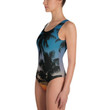 Day At The Beach Palm Trees Sunset Women's One Piece Swimsuit