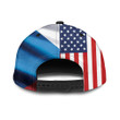 Appealing Czech Republic And America Design Printing Snapback Hat