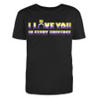I Love You In Every Universe Non-binary Symbol Trending Guys Tee Unisex T-shirt