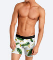 Bananas Pattern Leaf And White Background Men's Boxer Brief